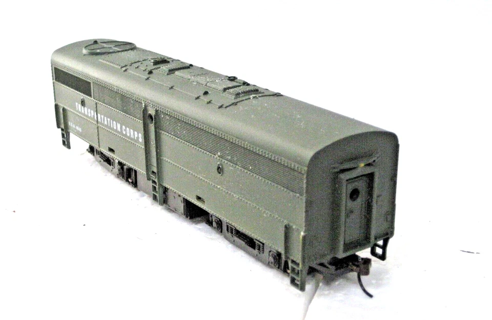 HO SCALE DUMMYLOCO TRANSPORTATION CORPS B-2 LOCOMOTIVE  *Refurbished* U.S.A - Image 3 of 3