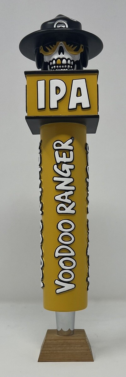 New Belgium Brewing Voodoo Ranger IPA Beer Tap Handle- NIB