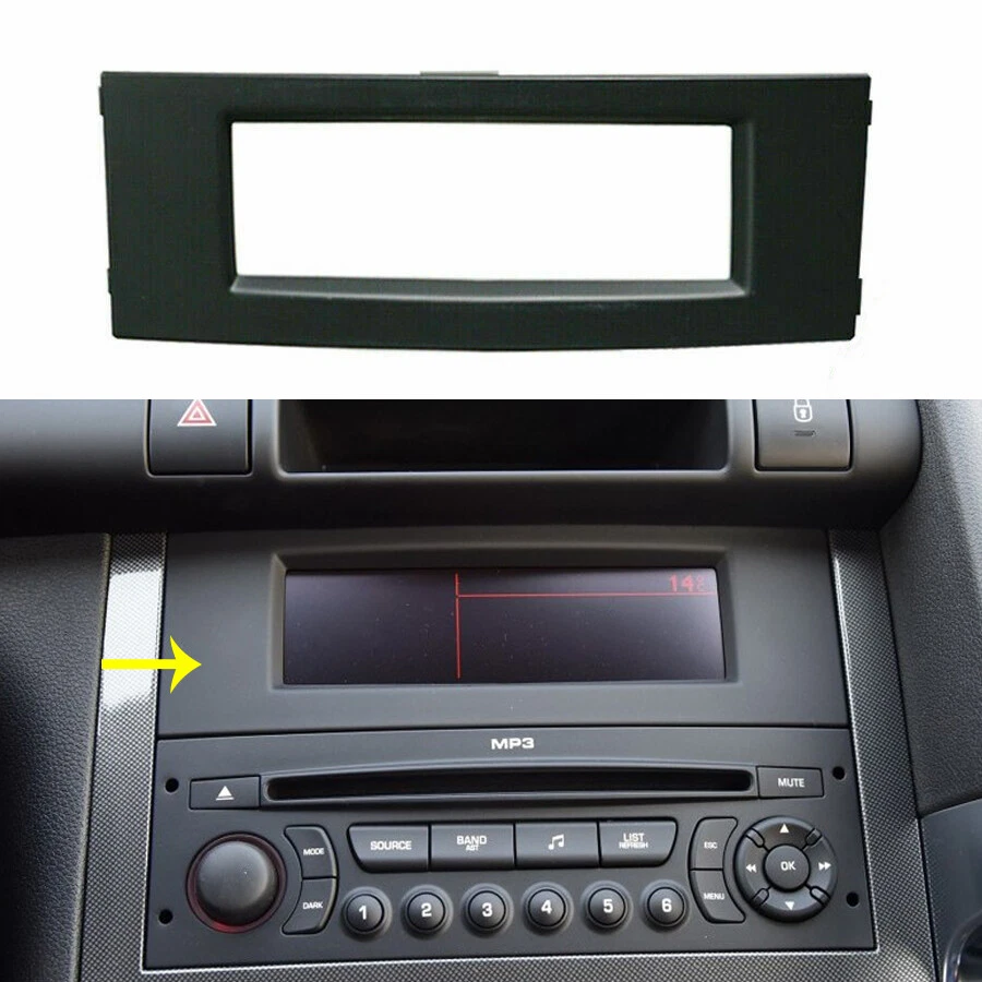 For Peugeot Citroën Car Radio CD Player Type C Screen Panel Frame shell