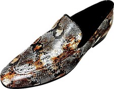 Chelsy Designer Slipper Red Sole Handmade Snake 45