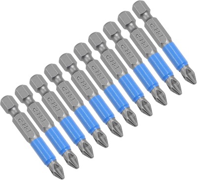 Uenhoy 10 Pcs Magnetic Phillips Screwdriver Bits Set 2 Inch PH2 x 50mm, 10pcs 