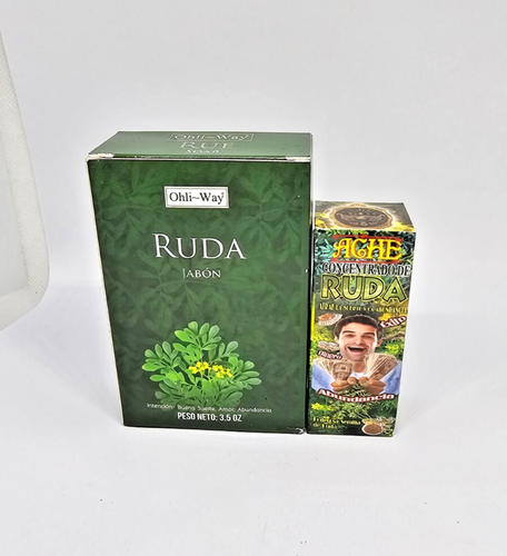 RUDA JABON Y EXTRACTO / RUE ATRAE BUENA SUERTE RAPIDA EXITO PROSPERIDAD FORTUNA - Picture 2 of 4