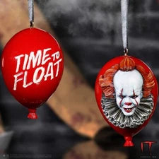 Officially Licensed IT "Time to Float" Pennywise Hanging Ornament 2.75" Tall