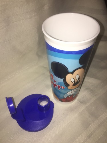 TUPPERWARE NEW (1) Disney MICKEY MOUSE 16 OZ STRAIGHT SIDED TUMBLER CUP GLASS - Picture 11 of 12