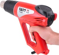 1X Heissluftpistole HeissluftfÖN 2000 Watt Bis 550 Grad Yato YT-82288