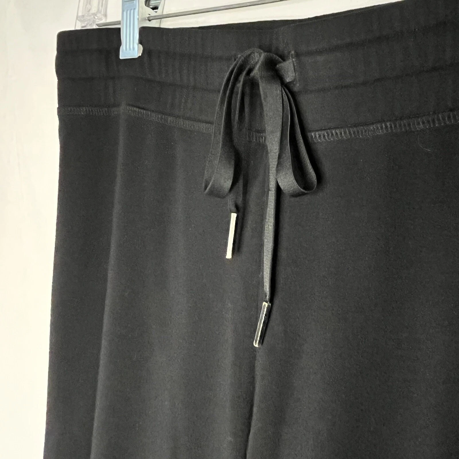 beyond-yoga joggers drawstring geometric detail cuffed sweatpants