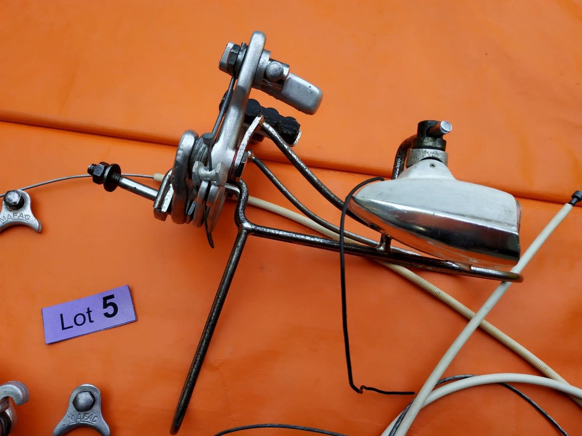 Porte-bagages Avant MAFAC Vintage Avec éclairage Et étriers De Frein - Pour Vélo Course