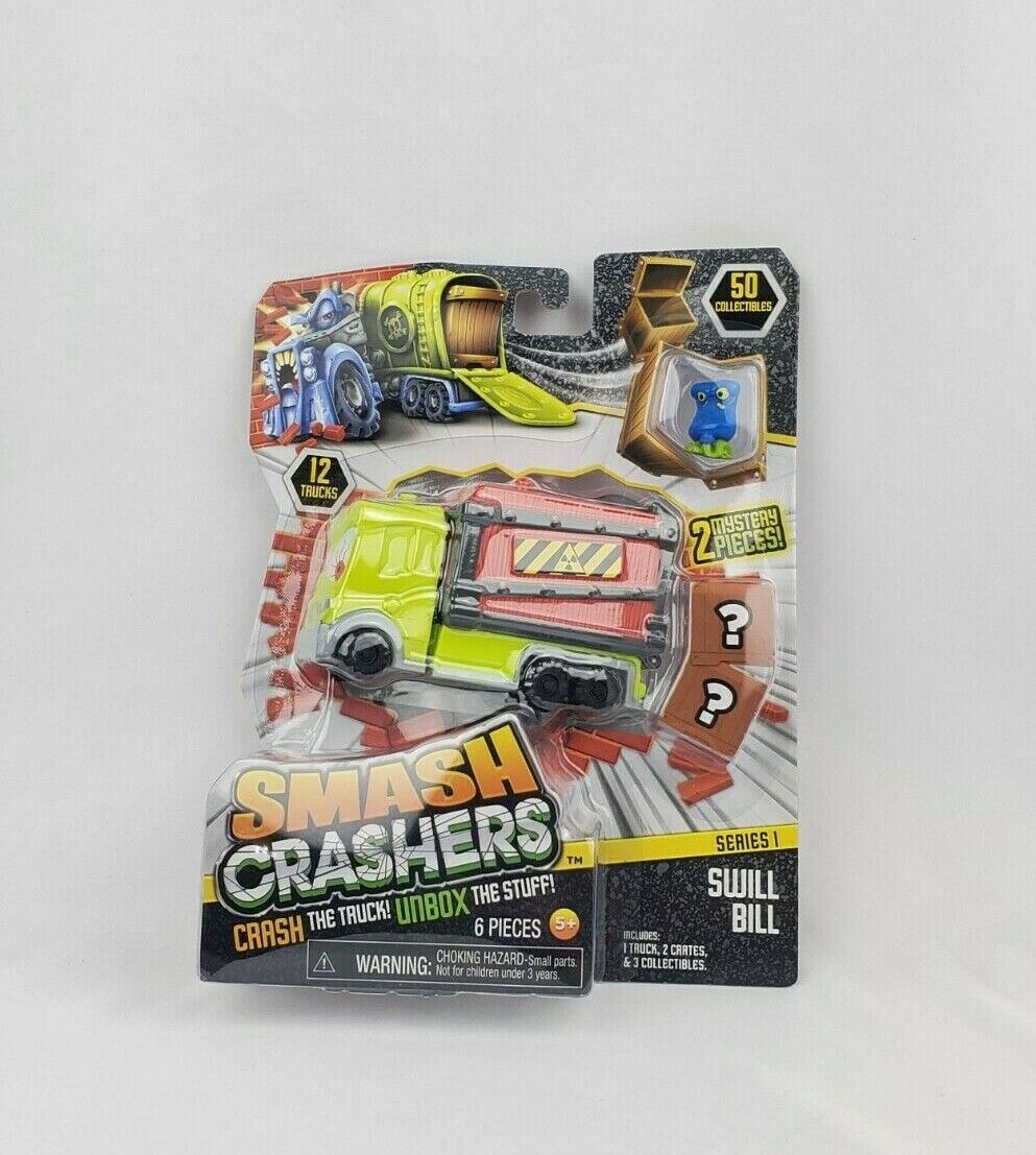 Smash Crashers Swill Bill Series 1 (Just Play) Collectible Toy Play Fun Kids