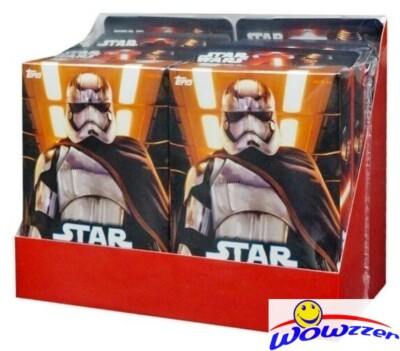 2016 Topps CHROME Star Wars the Force Awakens HANGER CASE-8 Factory Sealed Box! 