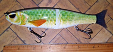 #D Mean Eye SHAD Jointed Swim Bait 7 inches 2.1 oz. Has Rattles  CCL Packaged!