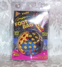 NIP OUTSIDE TOY FOOT KICK BAG GRIPPER 2.5 BY SATURNIAN NEW COLORS MAY VARY