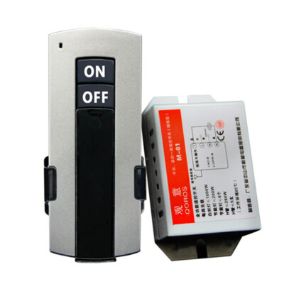1 Channel ON/OFF 220V Digital Wireless Remote Control for Light Power Switch