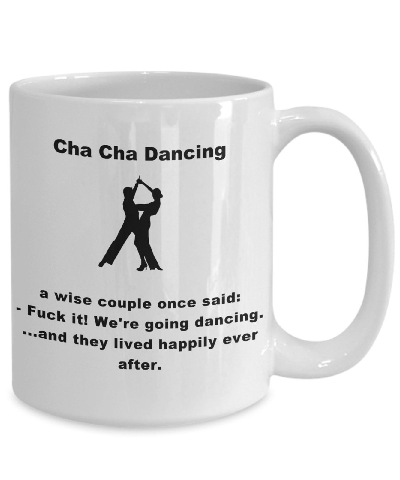 Chacha Dance Coffee Mug Coffee Mug Dance Lovers Wife Husband Mom Dad Brother Sis