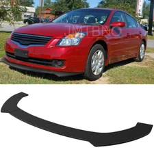 For Nissan Altima Front Bumper Lip Chin Splitter Spoiler Body Kit Glossy Black