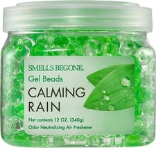 SMELLS BEGONE Odor Eliminator Gel Beads - Air Freshener - Eliminates Odor in ...