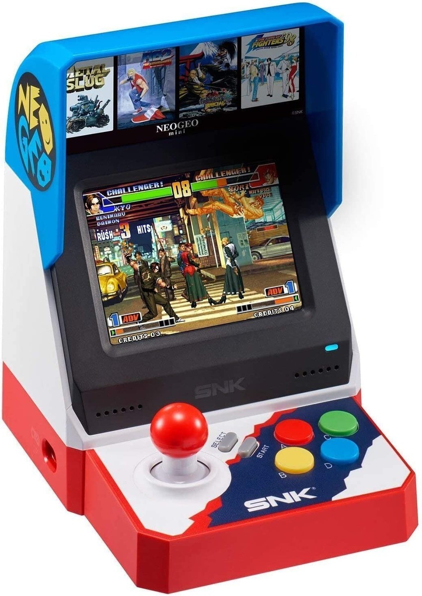 NEOGEO Mini Classic 40th Anniversary Arcade (40 Games