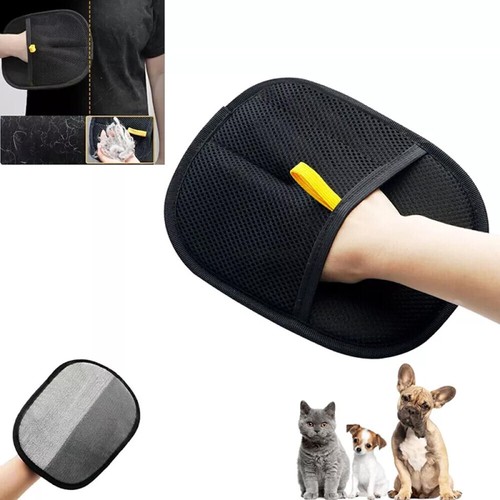 1/2/5x Tierhaar Handschuh Hund Katze Tierhaarentferner Fellentferner Haar Bürste - Bild 3 von 26