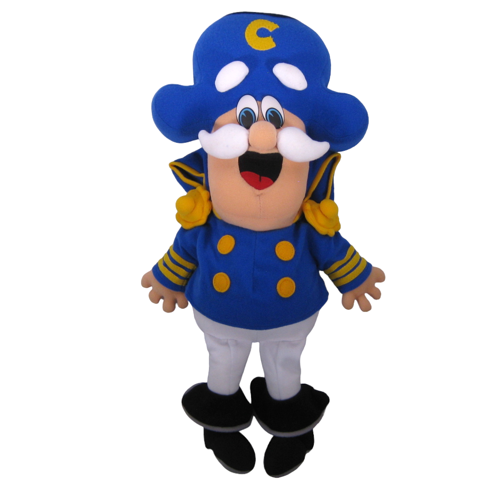 Vintage 1992 Cap'n Crunch Plush 18” Promotional Captain Cereal