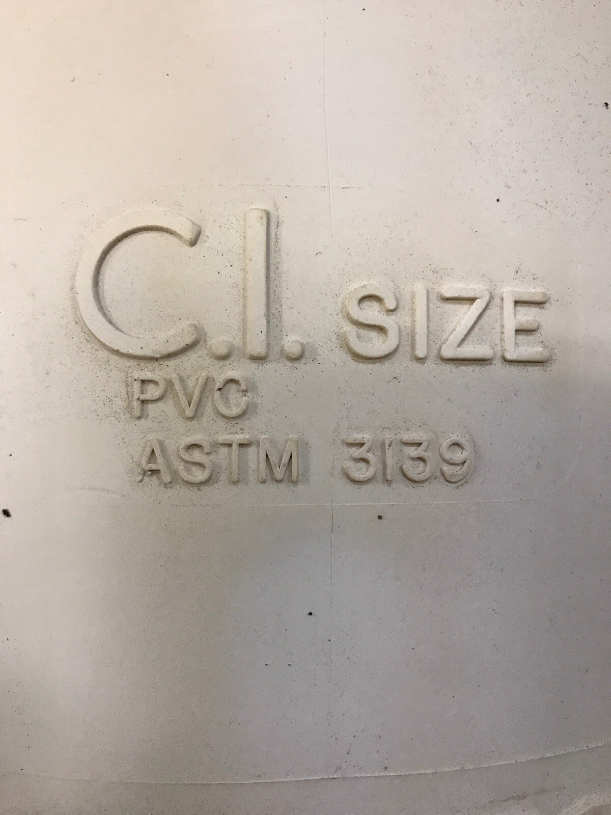LOT OF EIGHT 8” PVC COUPLING Harco ASTM 3139, C.I. Size, Fits 9.05” OD