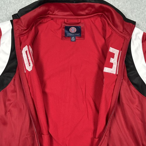 Oklahoma Sooners NCAA Track Jacket Adult Large Football Basketball Zip Up Mens - Picture 4 of 9