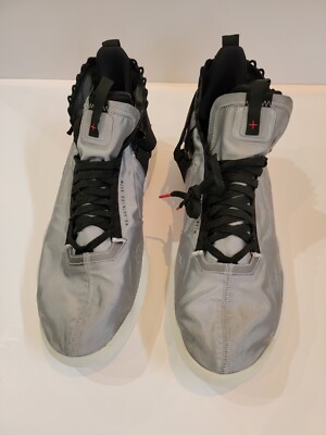 Nike Air Jordan Jumpman Protro-React Gray Silver Black BV1654 002 Sz 18 NEW NWT