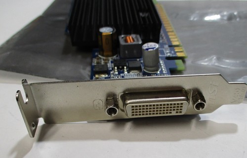 PNY GeForce 8400GS 512MB PCI 2.0 x 16 Low Profile Graphics Card VCG84DMS5SXPB - Picture 3 of 3