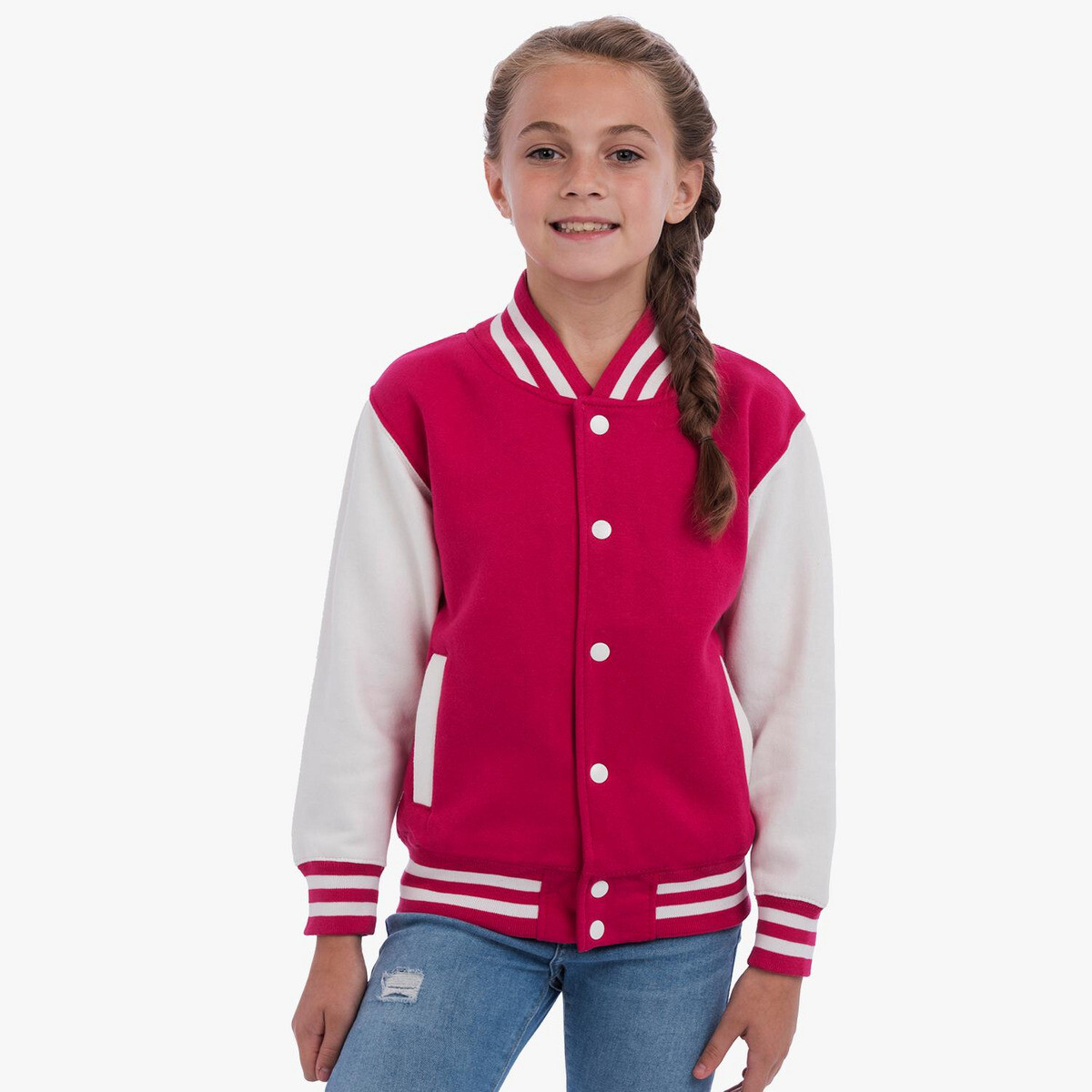 Mädchen Kapuzenjacke Mit Katzenohren - Sweatjacke Mit Reißverschluss