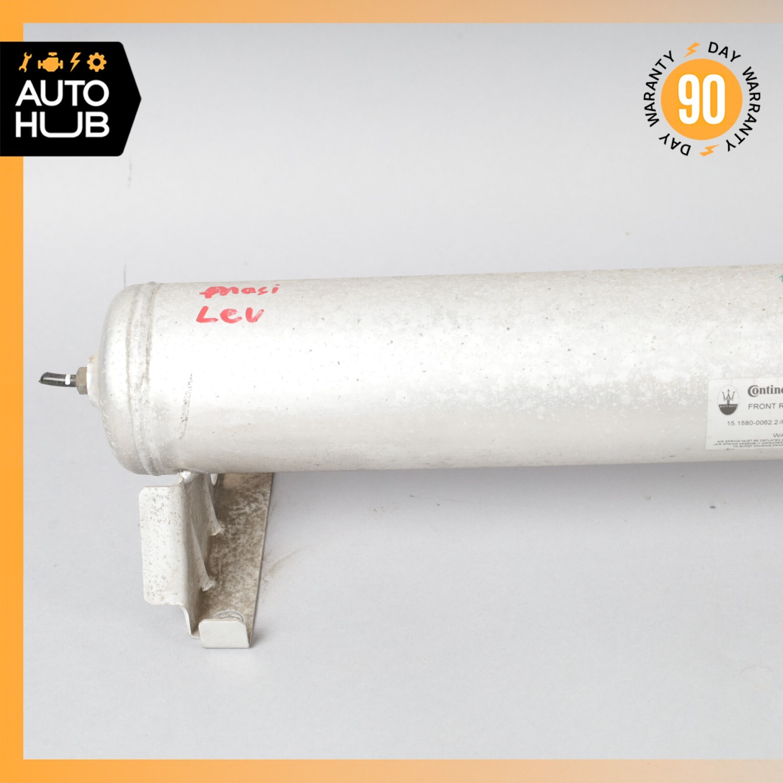 17-22 Maserati Levante M161 Front Air Ride Suspension Reservoir Tank OEM 44k