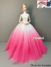 Pink Dress For Fashion Royalty Integrity Poppy Parker NuFace Dolls Coat Dress