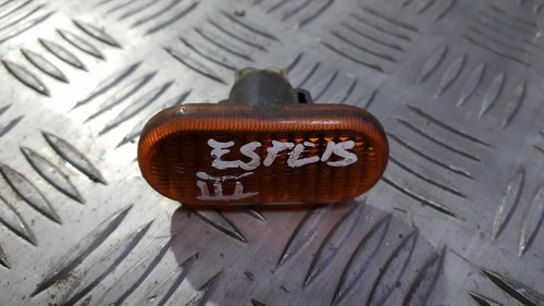 Renault Espace 1997 Clear Side Repeaters Right 7700822136, Genuine #353456-99