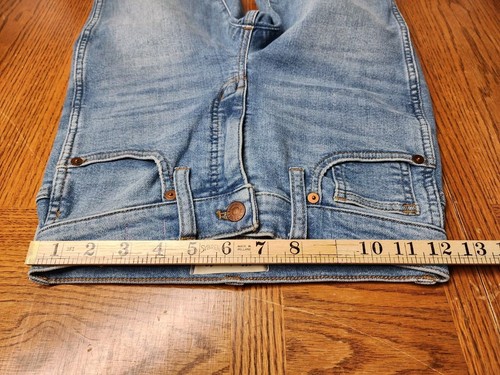 Madewell Stovepipe Blue Denim Jeans Woman's Size 23 - Picture 3 of 9
