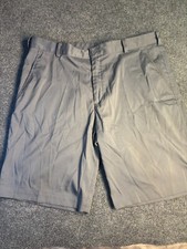 Nike Tour Trajectory Tech Shorts Mens 36 Gray Stretch Dri-Fit Comfort Fit Preppy