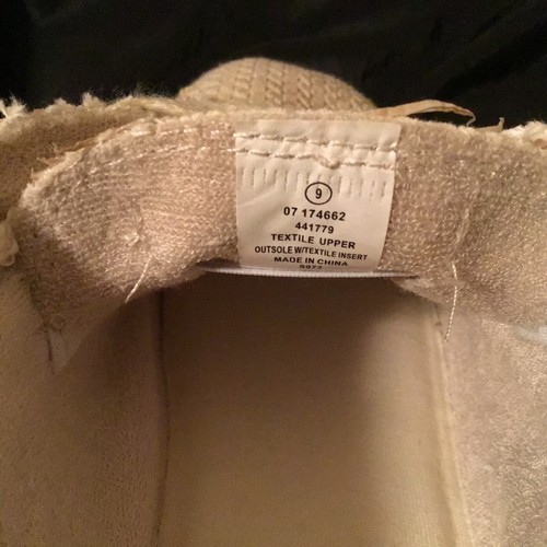 TOMMY BAHAMA WOMENS LACE UP/NO TIE BEIGE SNEAKERS W/MEMORY FOAM, #441779, SZ 9 - Picture 5 of 6