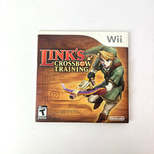 Link's Crossbow Training - Original Nintendo Wii Game COMPLETE WITH MANUAL