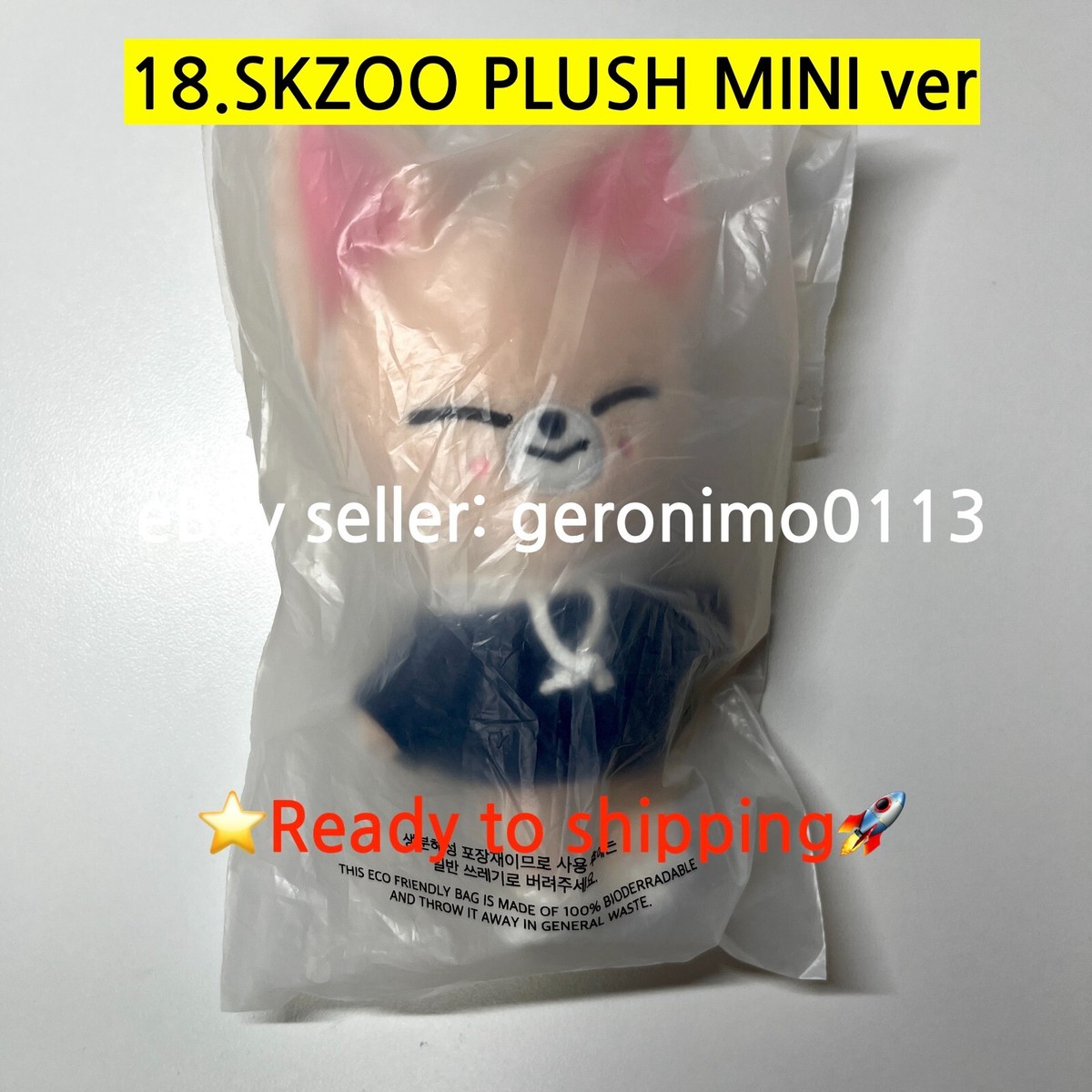 STRAY KIDS x SKZOO PLUSH MINI ver POP-UP 4TH FANMEETING