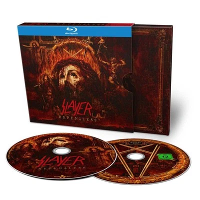 SLAYER - REPENTLESS CD + BLU-RAY LIMITED EDITION SLIPCASE DIGIPACK NEUF - Photo 1/2