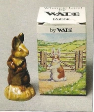 WADE RABBIT "PETS" WHIMSIES LAND SET 1, 1984 WITH ORGINAL BOX