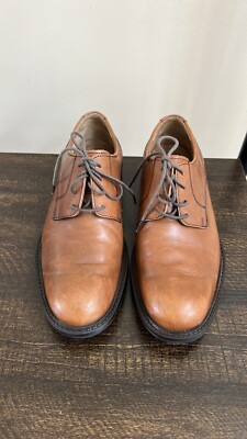 Johnston & Murphy Lewis Plain Toe Leather Dress Shoes Men display picture 3