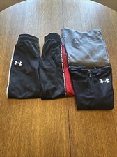 Boys Nike Under Armour Sweatpants Hoodie Size XS/Small Jordan Lot Of 4