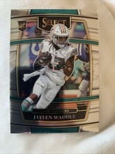 2021 Select Jaylen Waddle Concourse Rookie Card RC #48 Dolphins Card. rookie card picture