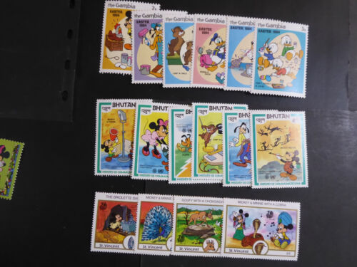 Disney, Sortiment mit 178 Marken, meist **/MNH, nur Kurzsätze, keine kpl. Ausg. - Bild 9 von 14