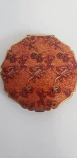 Vintage Stratton England Red Dragon Compact