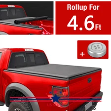 4.6FT Soft Roll-Up Tonneau Cover w/Hardware For 2022 Ford Maverick 294701
