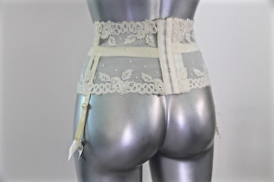 Serre-taille Porte-jarretelles Millesia - Taille 2, Couleur Blanc, Neuf Avec étiquettes