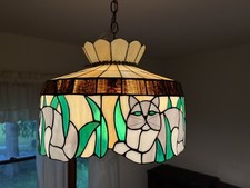 tiffany style cat lamp