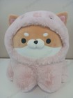 Shiba Inu Dog in Pink Octopus Costume Kirigumi 14" Plush Takashoji Nwt New