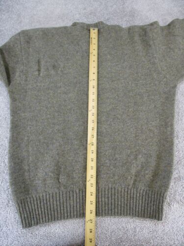 Vintage Pendleton Sweater Mens Large Brown Shetland Wool Knit - Picture 7 of 8