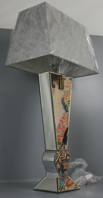 CIMC home Spiegel Tischleuchte Egyptian mit Lampenschirm 98cm Lampe KR4-25362*