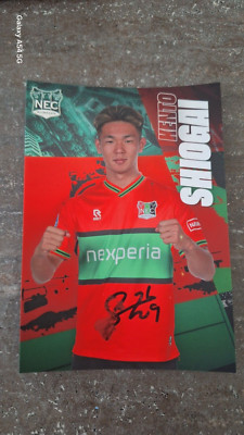 KENTO SHIOGAI # NEC 24/25 / JAPAN - AUTOGRAMMKARTE ORIGINAL SIGNIERT (2)