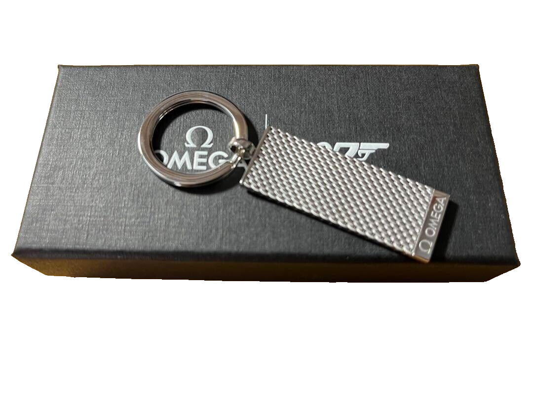 James Bond 007 Omega Limited Edition Stainless Steel Mesh Keyring